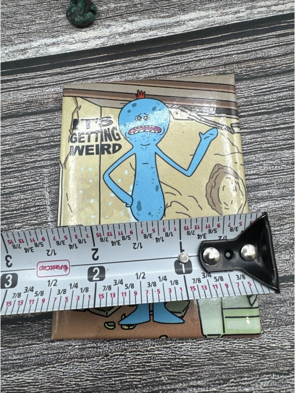 Vintage Refrigerator Magnet Rick Morty Mr Meeseeks Its Getting Weird Cartoon Net
